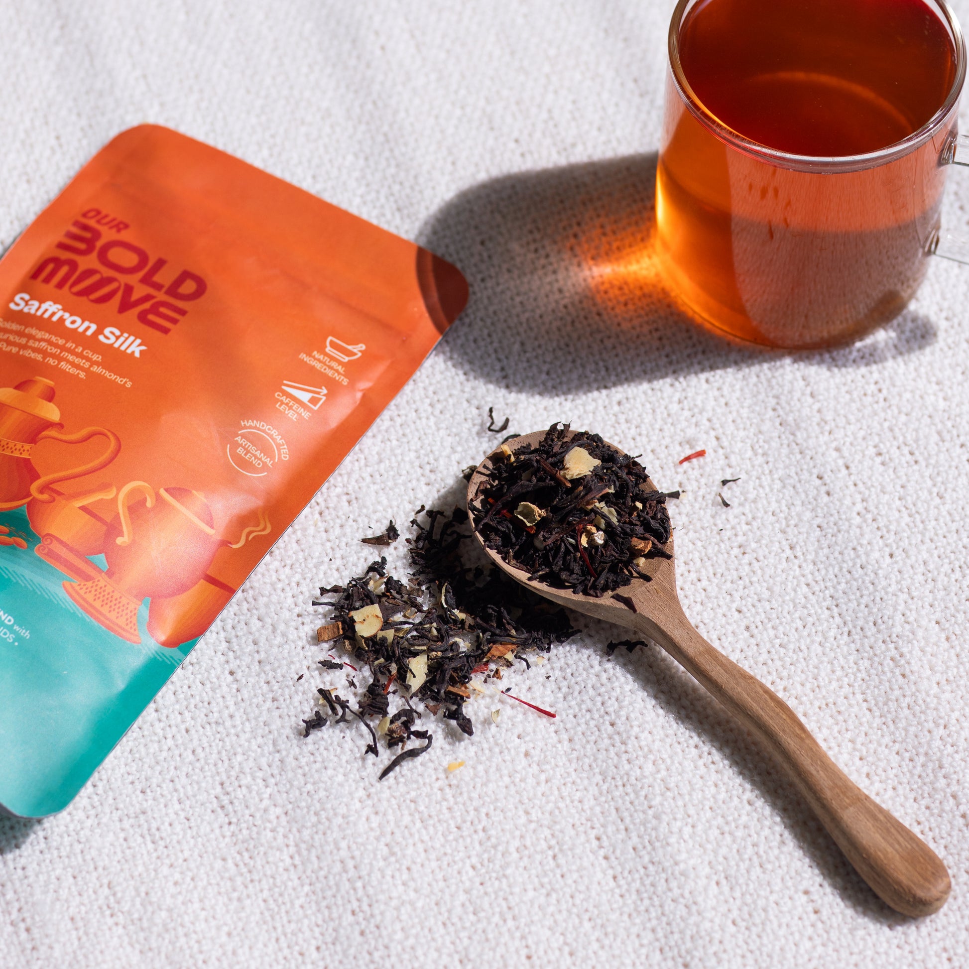 saffron black tea