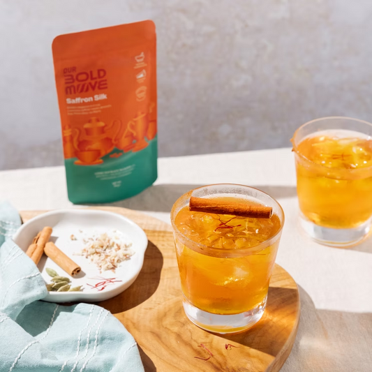 saffron black tea