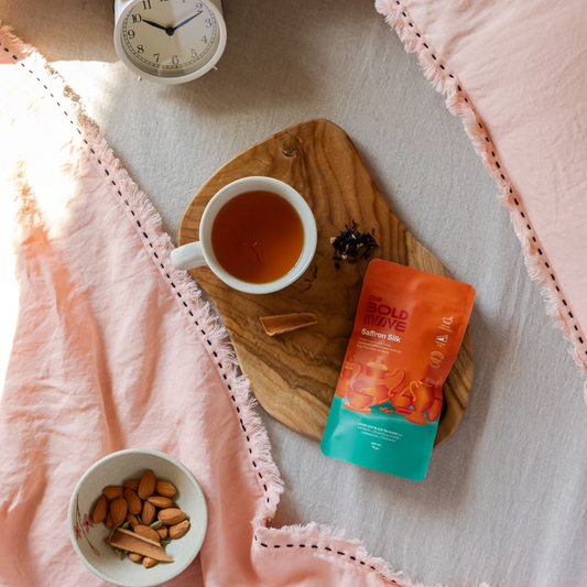 saffron black tea